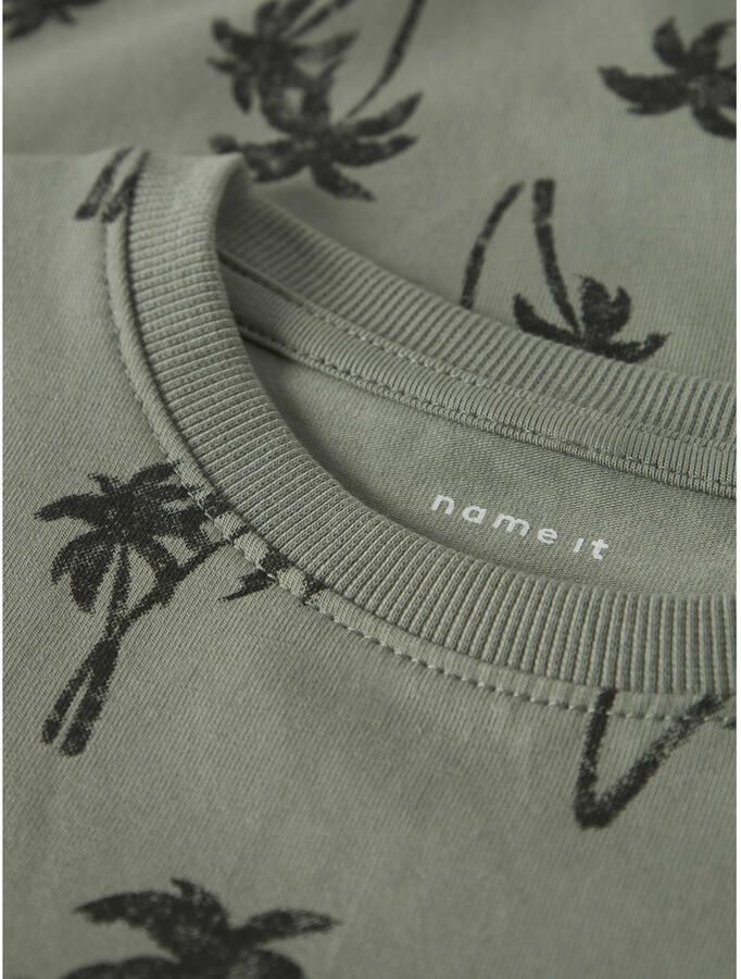 NAME IT MINI T-shirt groen - Foto 2