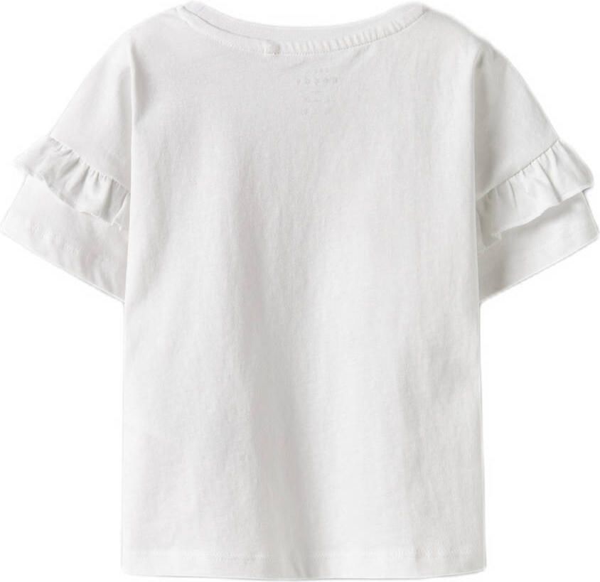NAME IT MINI T-shirt NMFVILENA set van 2 blauw wit - Foto 3