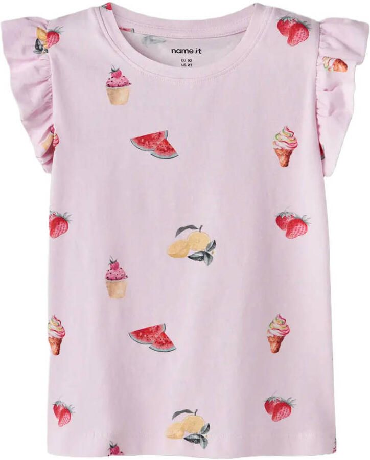 NAME IT MINI T-shirt roze