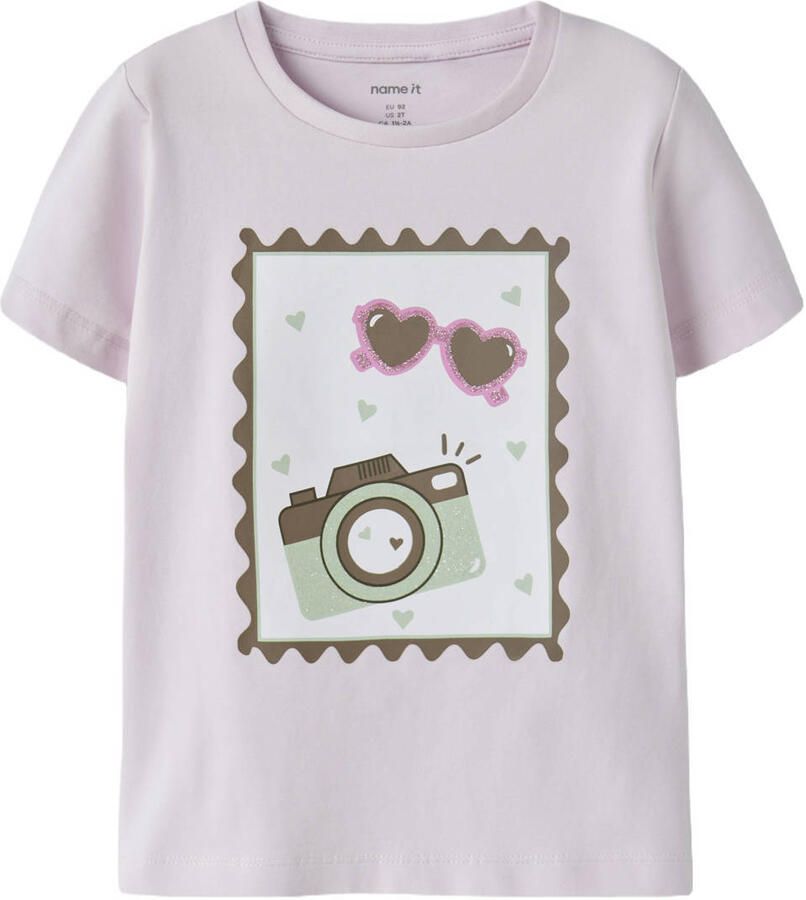NAME IT MINI T-shirt roze