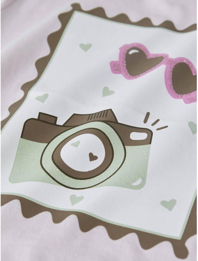 NAME IT MINI T-shirt roze - Foto 3
