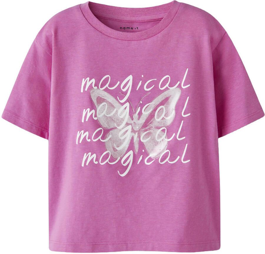 NAME IT MINI T-shirt roze