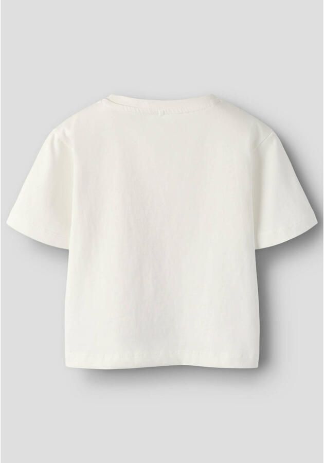 NAME IT MINI T-shirt wit roze (set van 2) - Foto 2
