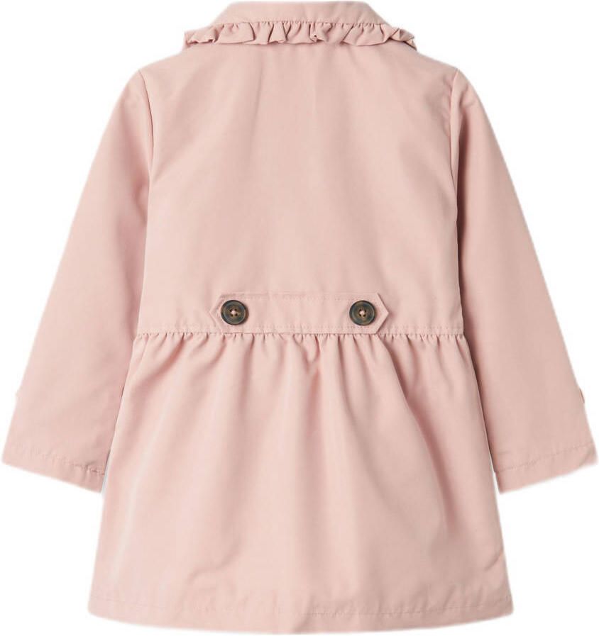 Name it Trenchcoat met strookzakken model 'MADELIN'