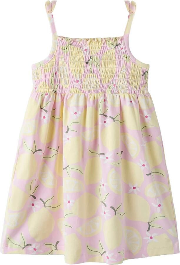 NAME IT MINI zomerjurk lichtroze