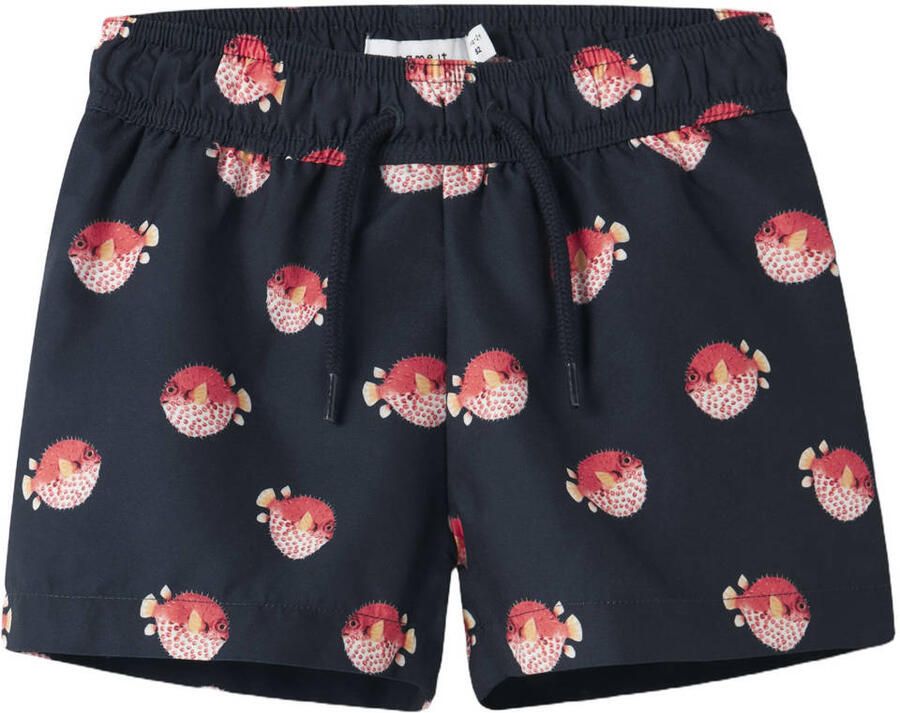 NAME IT MINI zwemshort donkerblauw