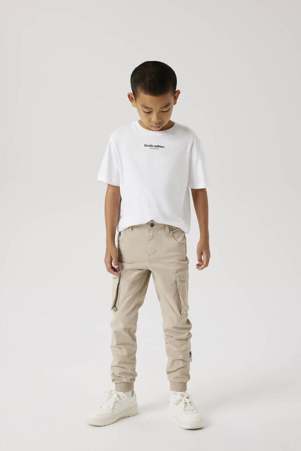 Name It Cargobroek NKMRYAN – Broek met cargo- en zijzakken