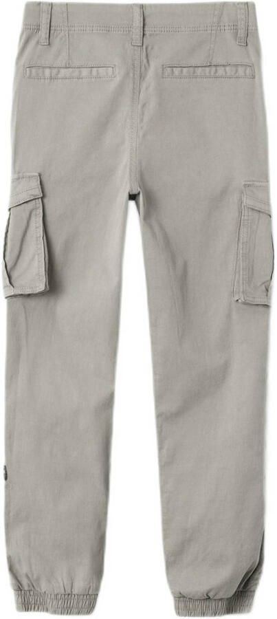 Name it KIDS regular fit cargobroek NKMRYAN beige Jongens Stretchkatoen 116