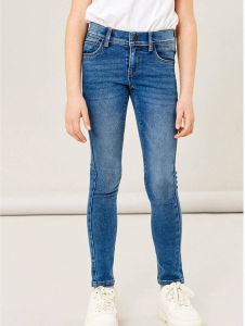 NAME IT skinny jeans NKFPOLLY medium blue denim