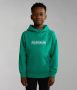 Napapijri hoodie K B-BOX H 1 met logo frisgroen Sweater Jongens Sweat (duurzaam) Capuchon 176 - Thumbnail 1