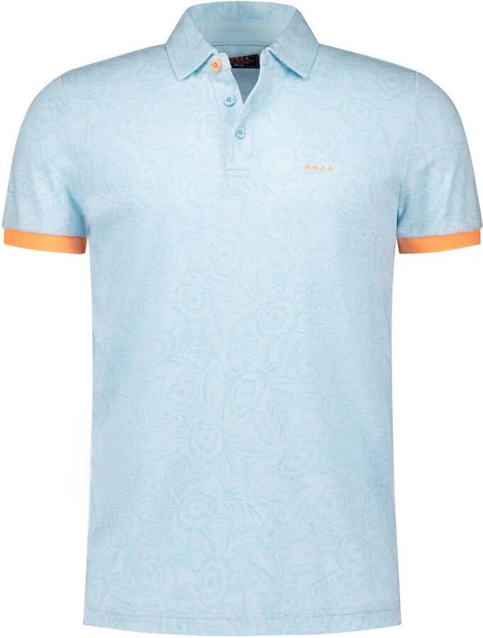 New zealand auckland T-shirt NZA Polo Blake Lichtblauw