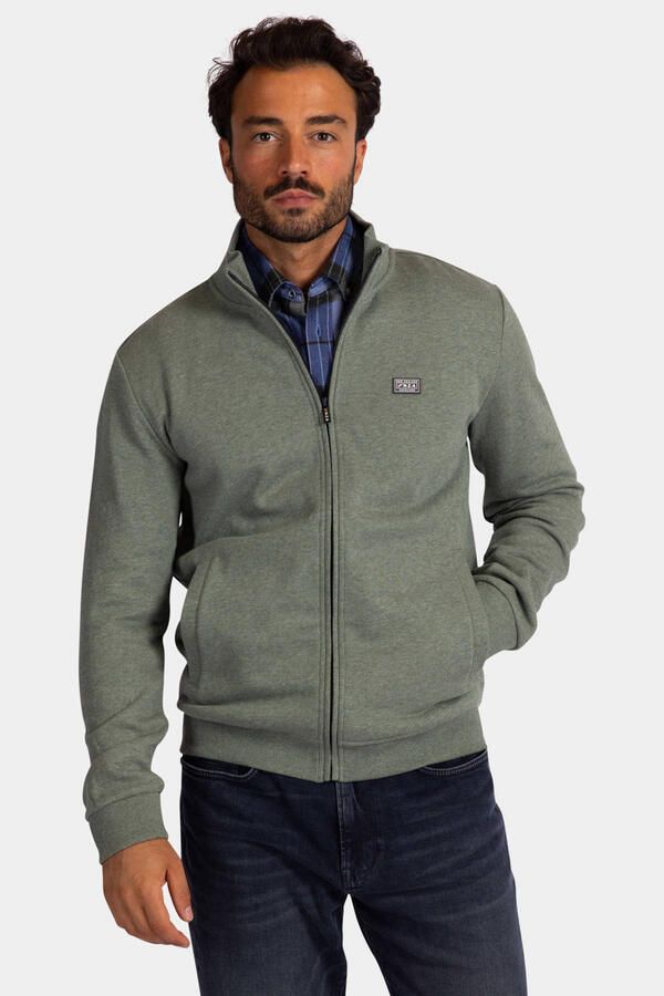 New Zealand Auckland katoenen sweatvest groen