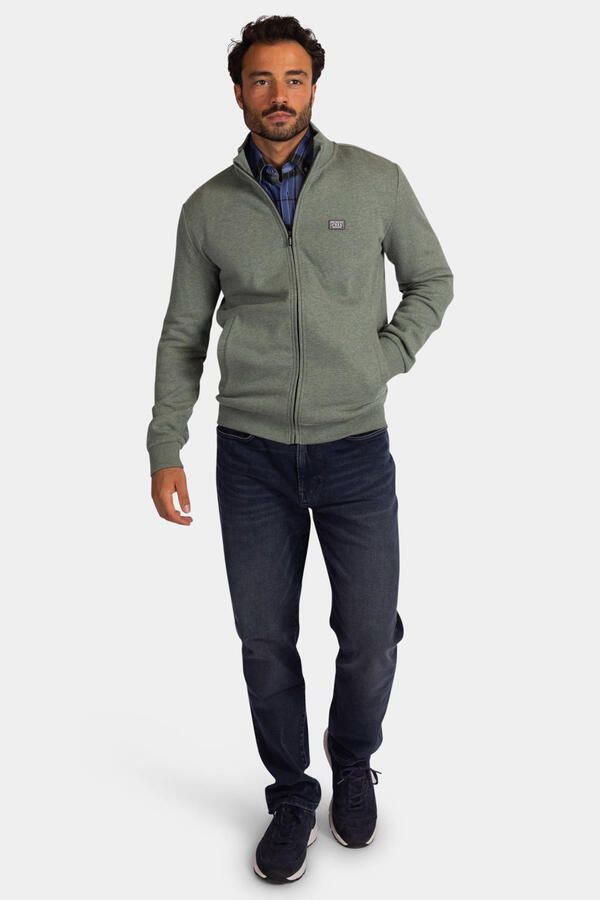 New Zealand Auckland katoenen sweatvest groen - Foto 2