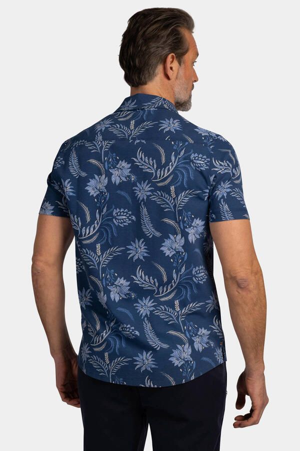 New Zealand Auckland regular casual overhemd donkerblauw - Foto 2