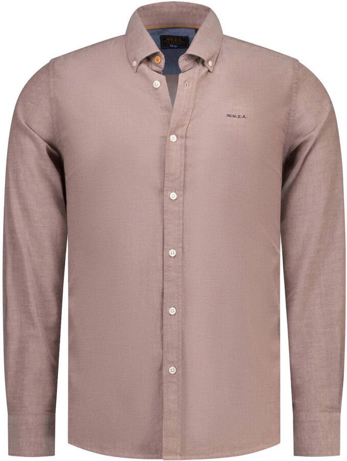 New Zealand Auckland regular fit overhemd rood