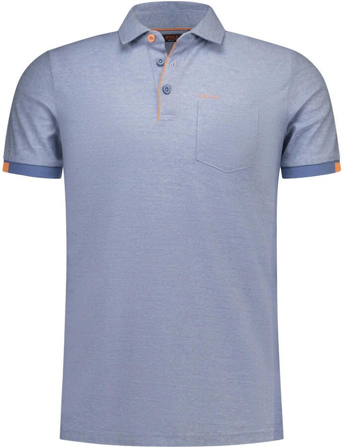 New Zealand Auckland regular fit polo blauw