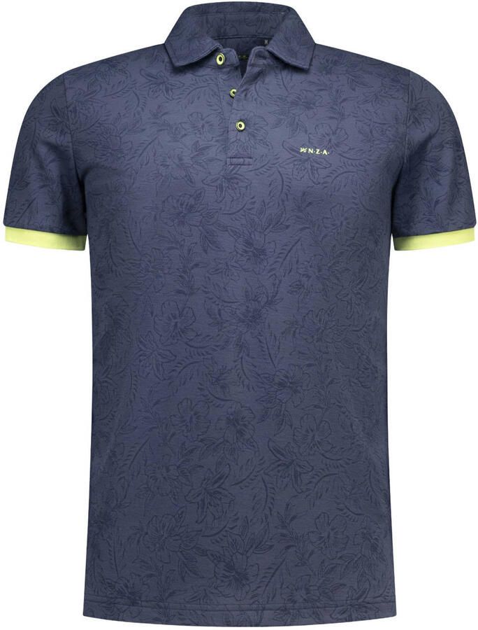 New Zealand Auckland regular fit polo donkerblauw