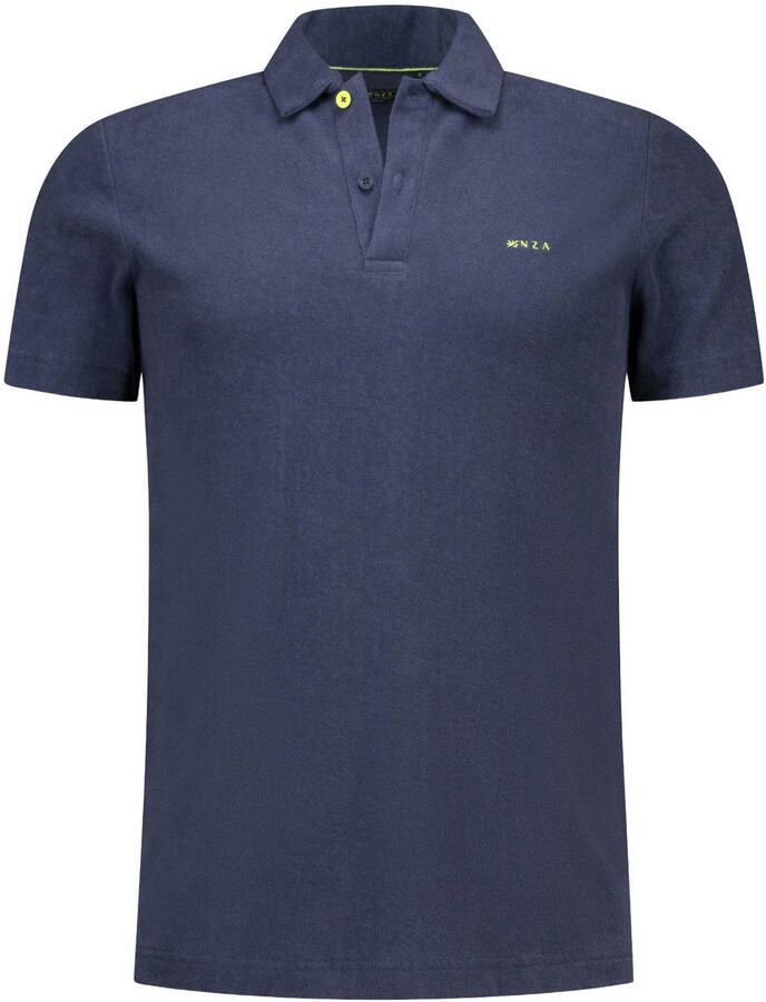 New Zealand Auckland regular fit polo donkerblauw
