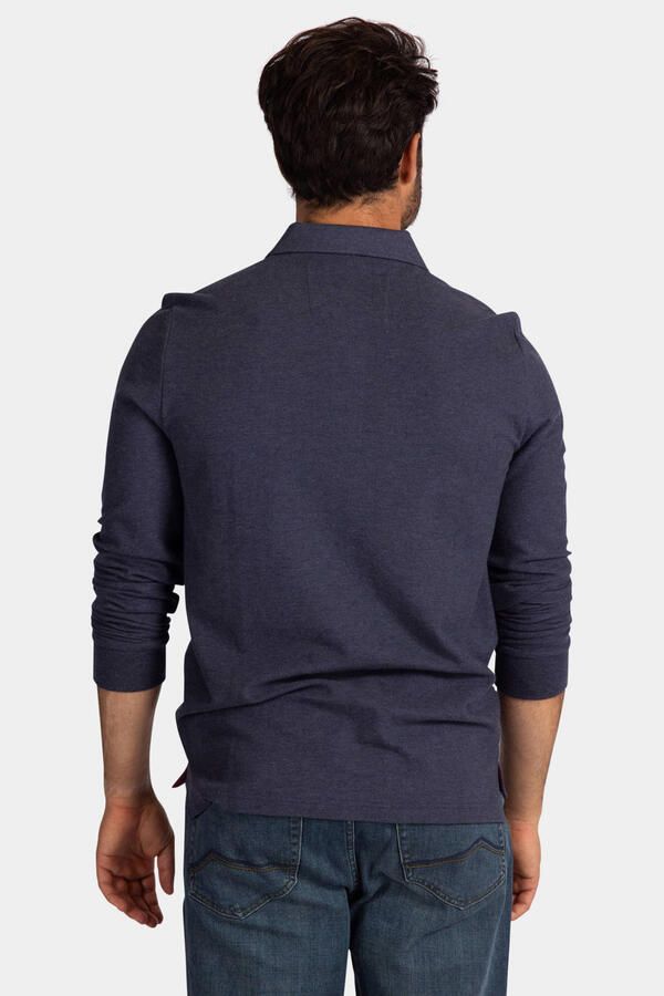 New Zealand Auckland regular fit polo donkerblauw - Foto 3