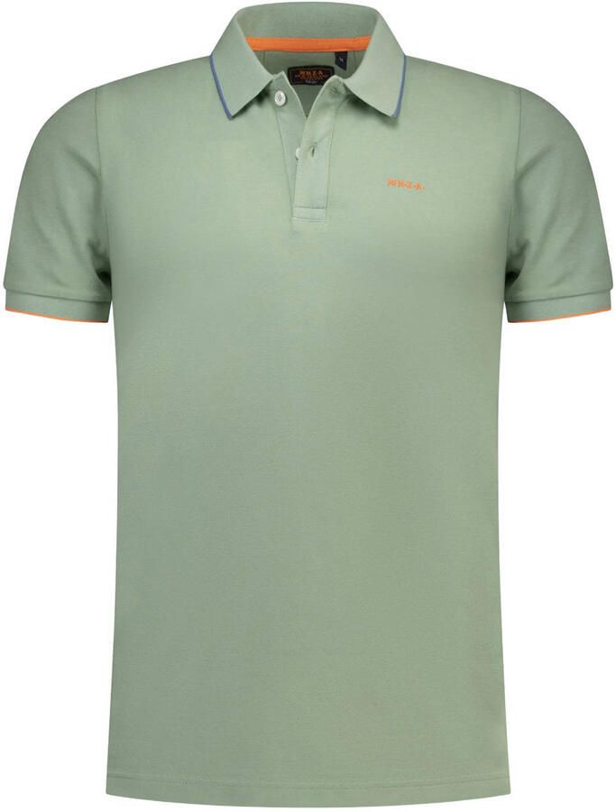 New Zealand Auckland regular fit polo groen