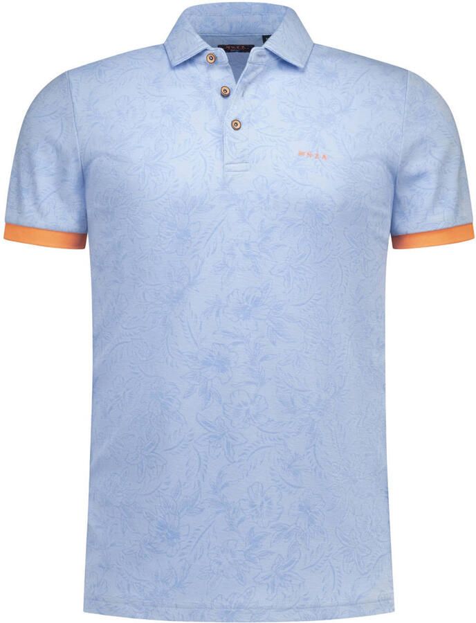 New Zealand Auckland regular fit polo lichtblauw