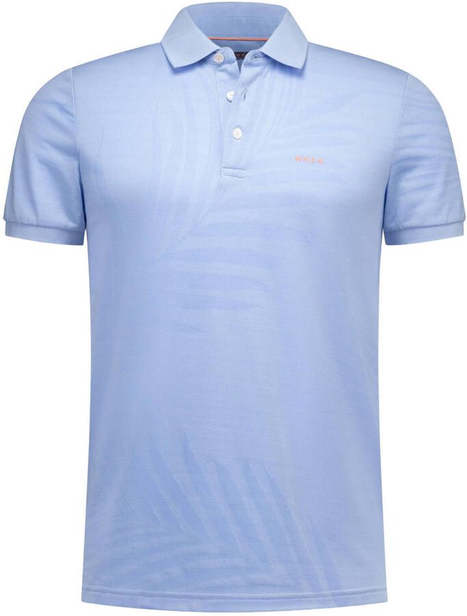New Zealand Auckland regular fit polo lichtblauw