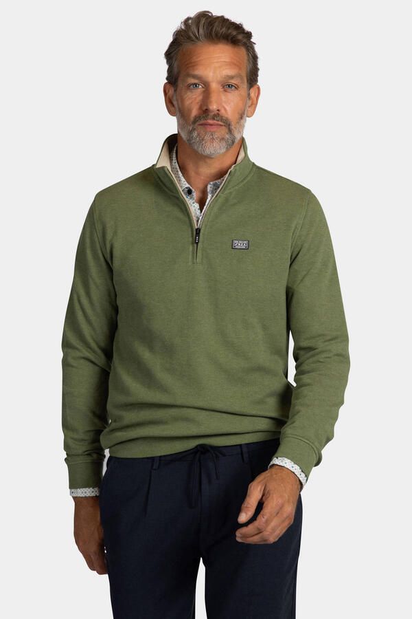 New Zealand Auckland regular fit trui groen
