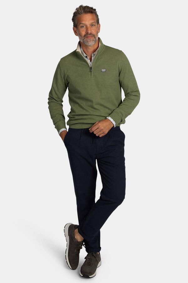 New Zealand Auckland regular fit trui groen - Foto 3