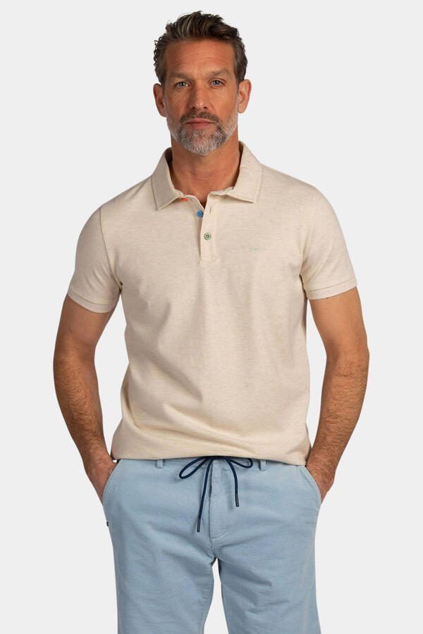 New zealand auckland NZA Polo Hawera Melange Ecru