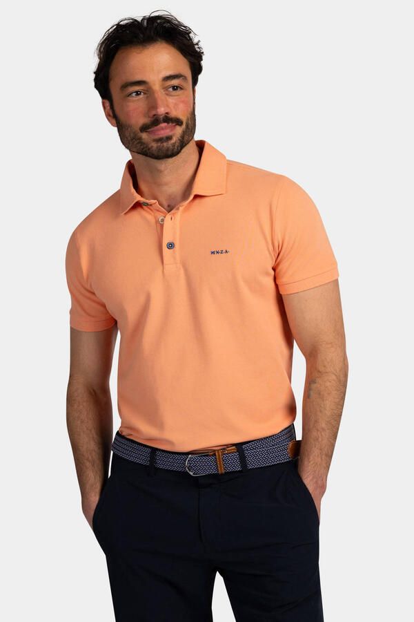 New Zealand Auckland regular polo oranje