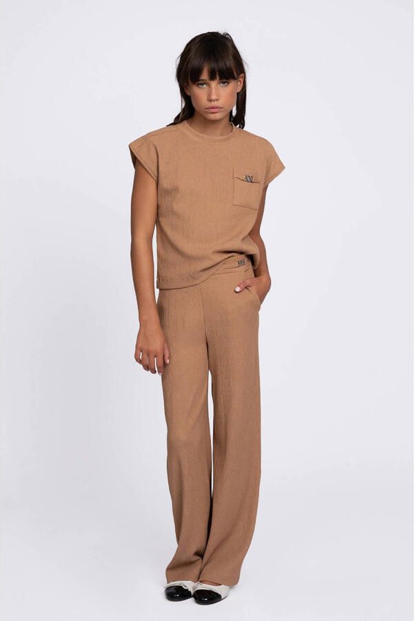 NIK & NIK Meisjes Broeken Aalicia Pant Cognac - Foto 5