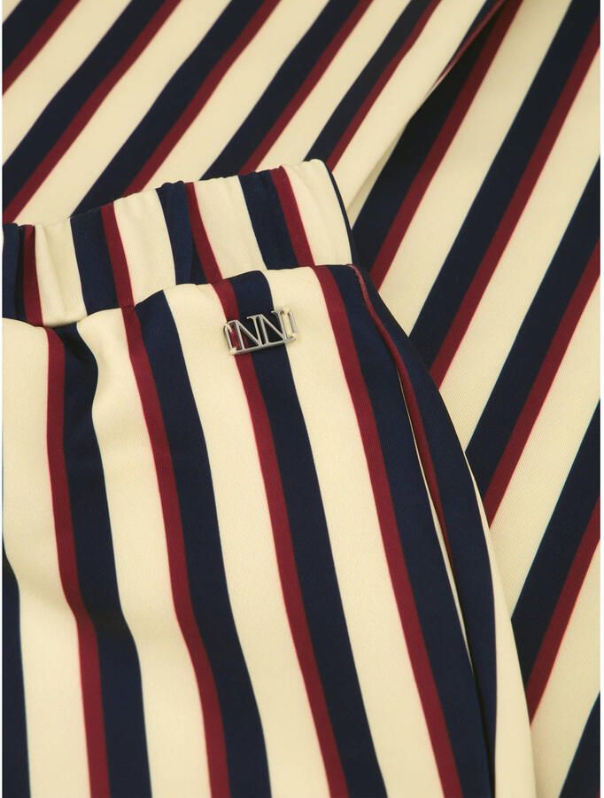 NIK & NIK Meisjes Broeken Striped Flared Pants Multi - Foto 4