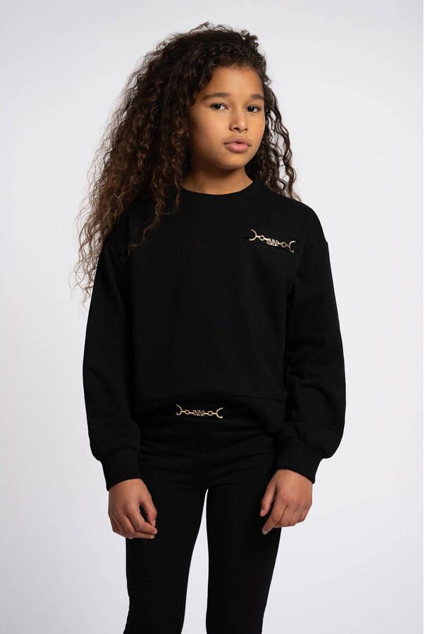 NIK&NIK flared broek zwart