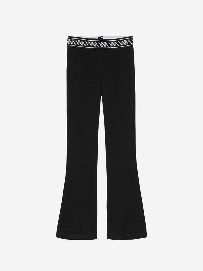 NIK&NIK flared broek zwart - Foto 3