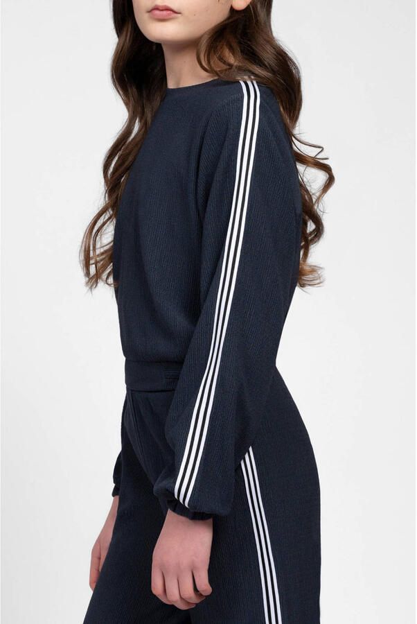 NIK&NIK longsleeve donkerblauw - Foto 3