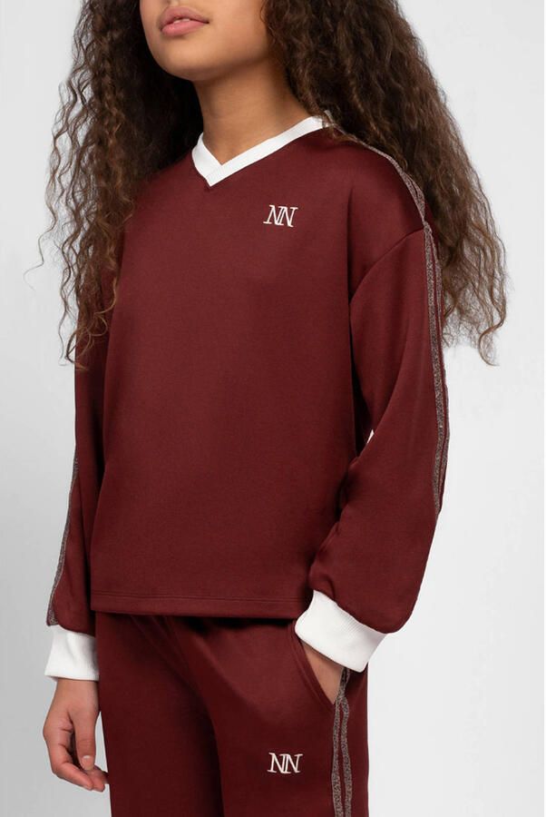 NIK&NIK longsleeve donkerrood - Foto 3