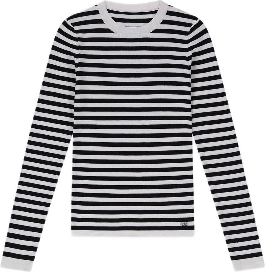 NIK & NIK Meisjes Truien & Vesten Jolie Stripe Pullover Wit - Foto 2