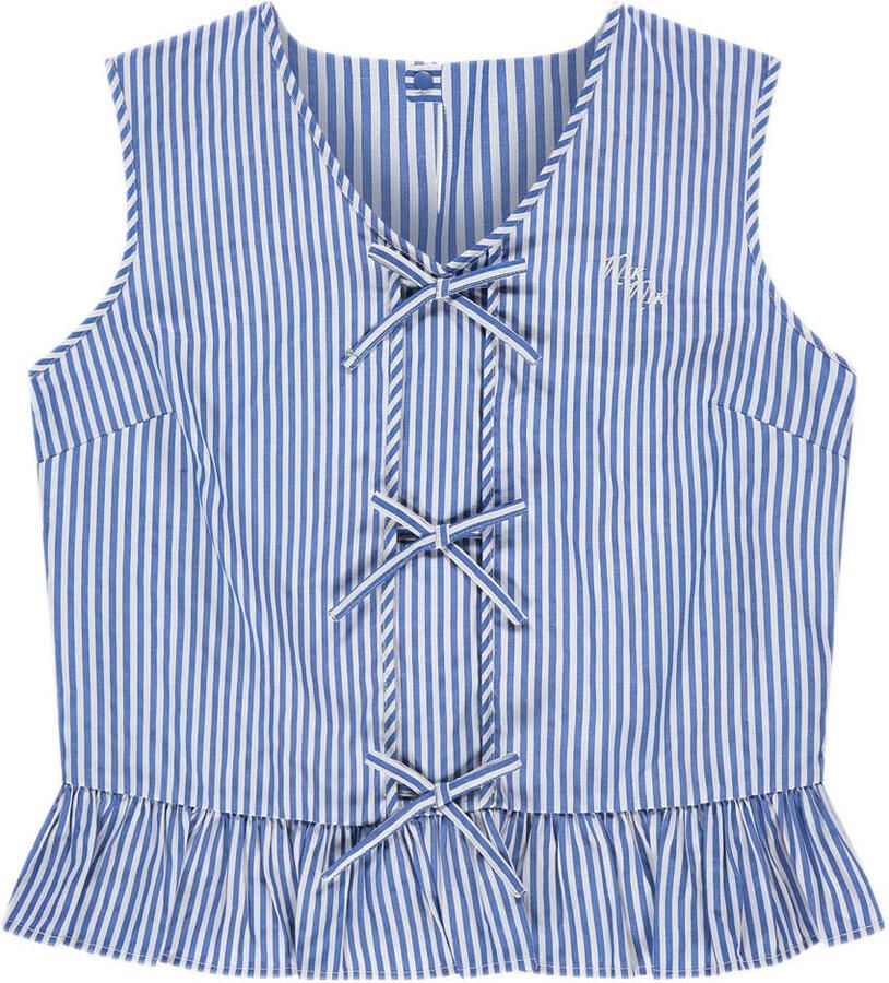 NIK & NIK Meisjes Tops & T-shirts Aava Top Blauw - Foto 4