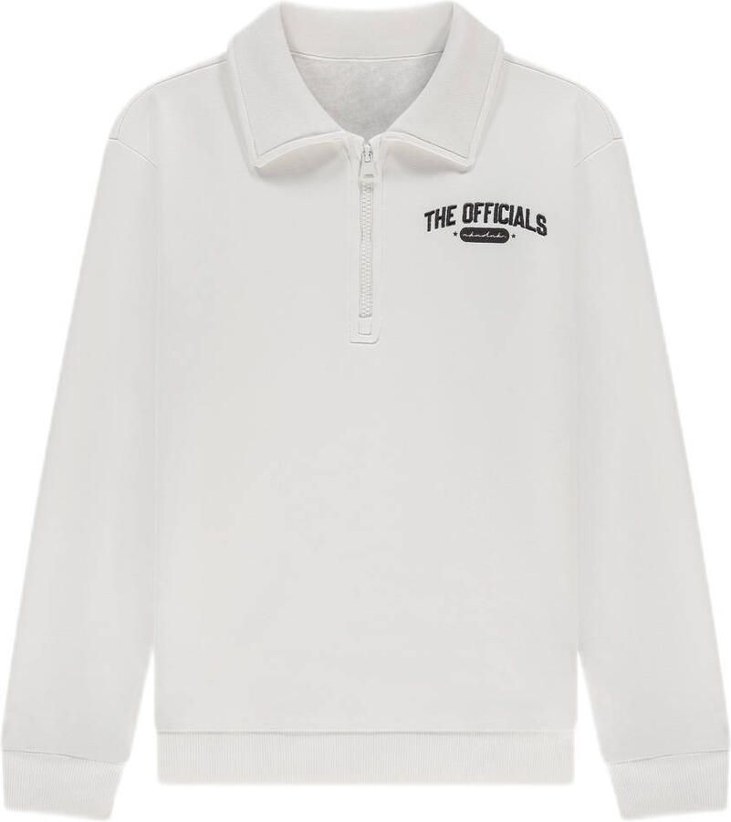 NIK & NIK Jongens Truien & Vesten Officials Sweatshirt Wit - Foto 4
