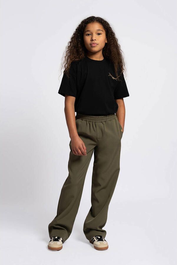 NIK & NIK Meisjes Broeken Eliza Pants Khaki - Foto 4