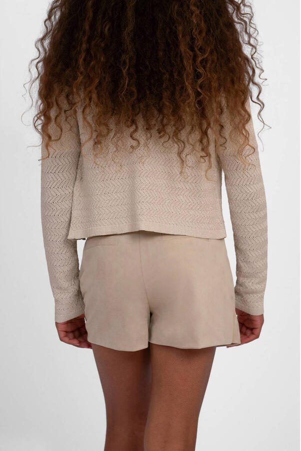 NIK&NIK suède skort beige - Foto 2