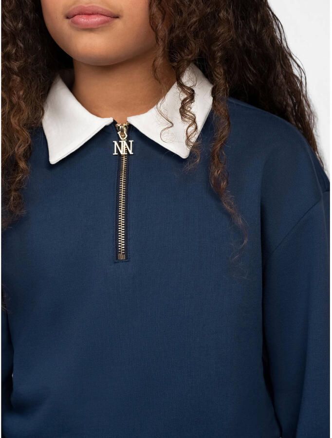 NIK&NIK sweater donkerblauw - Foto 2