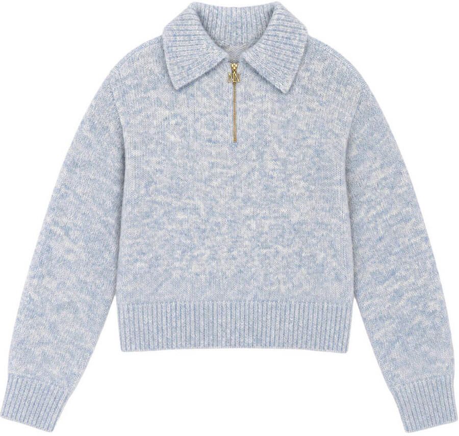 NIK&NIK sweater lichtblauw