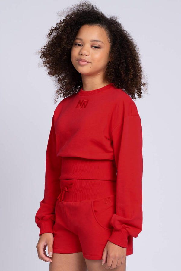 NIK&NIK sweatshort rood