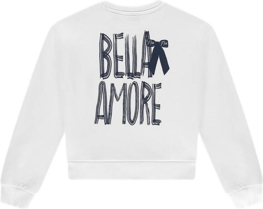 NIK & NIK Meisjes Truien & Vesten Grace Sweatshirt Wit - Foto 5