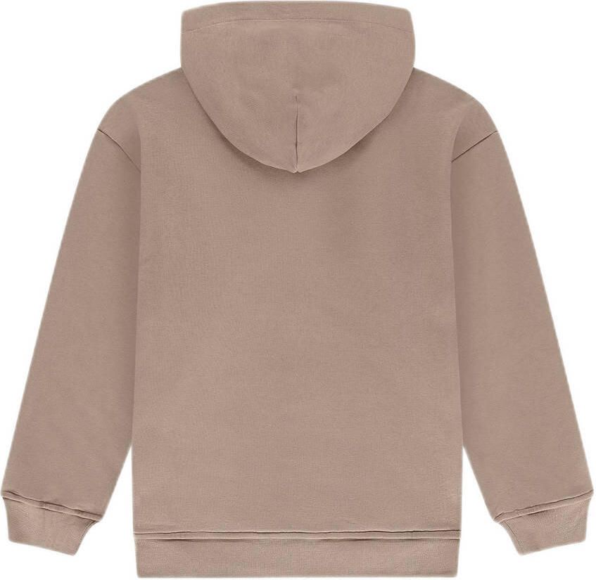 NIK & NIK Jongens Truien & Vesten Rocco Zip Hoodie Taupe - Foto 4