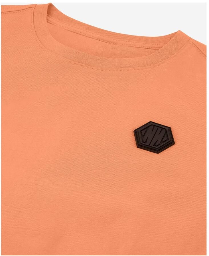 NIK & NIK Jongens Polo's & T-shirts Icon T-shirt Koraal - Foto 3