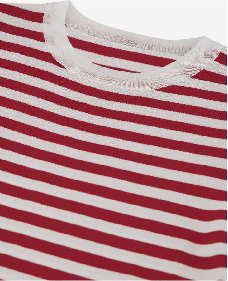 NIK & NIK Meisjes Truien & Vesten Jolie Ss Stripe Pullover Rood