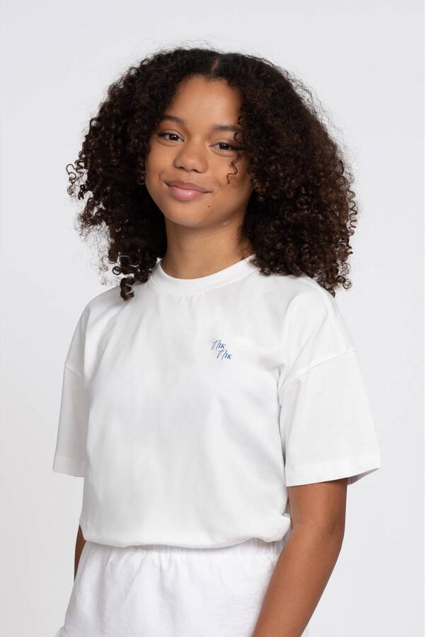 NIK & NIK Meisjes Tops & T-shirts Belle T-shirt Wit - Foto 3