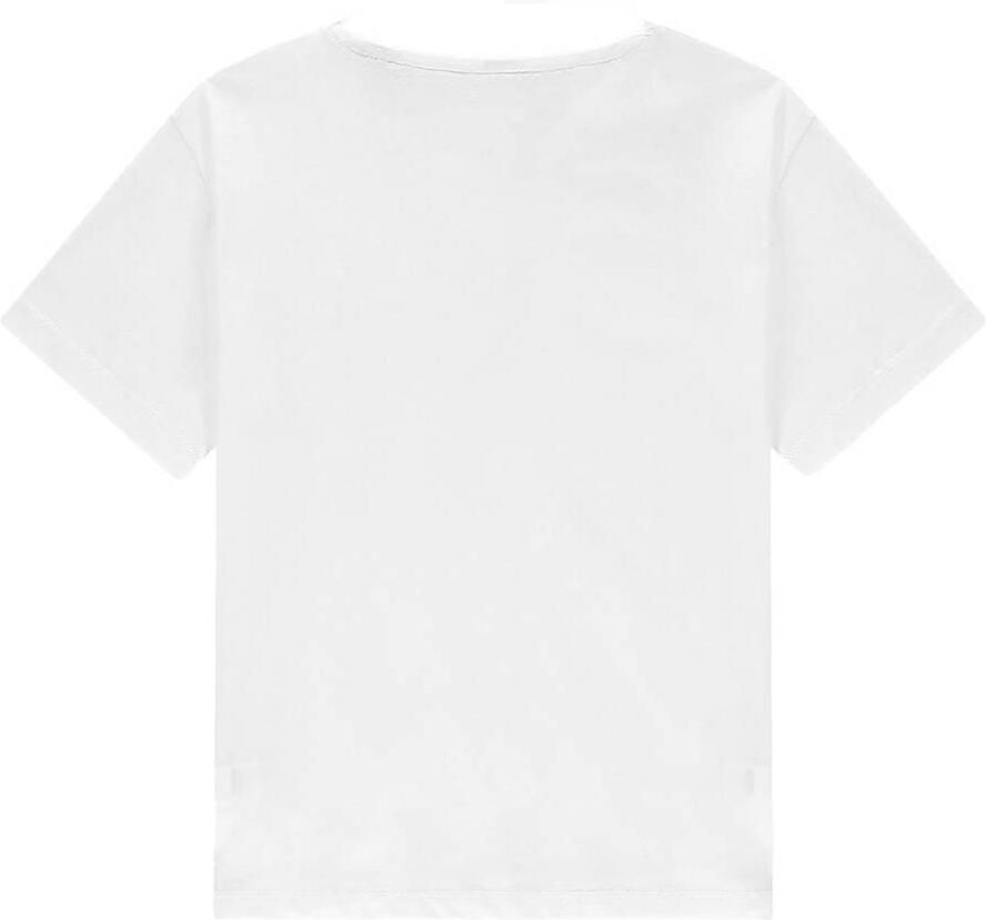 NIK & NIK Meisjes Tops & T-shirts Bow T-shirt Wit - Foto 4